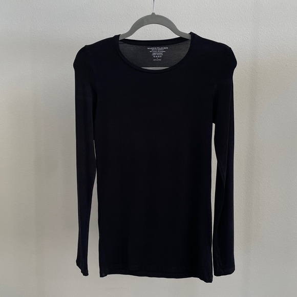 Majestic Filatures Soft Touch Crewneck Top - Size 3 (M) - Picture 1 of 3